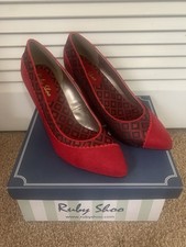 Ruby Shoo Elly Red 6