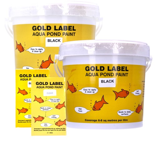 Gold label pond - label, sealer