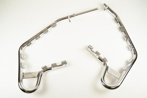 Aluminium nerf bars kawasaki - aluminium,