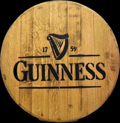 Reclaimed printed oak whiskey - printed,
