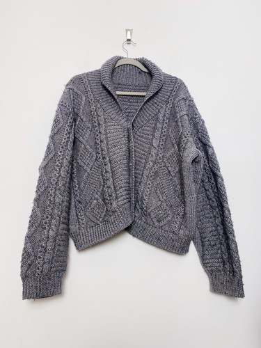Women chunky shawl neck - shawl,