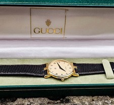 Vintage Luxury: Authentic Gucci 3400 M Mens Quartz Watch in Original Box