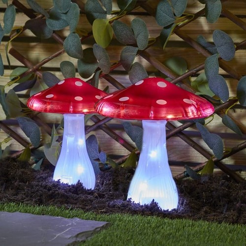 Stake lights mushroom led - 2,