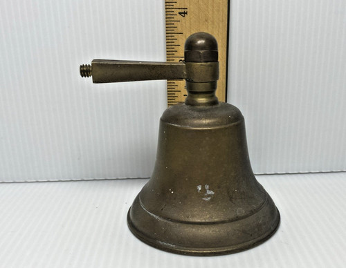 Vintage brass bell wall - brass,