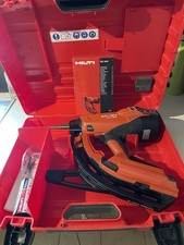 HILTI GX120 Nail Gun Gas Nailer Concrete/Steel/Boxed With Manual Gas/Accessories