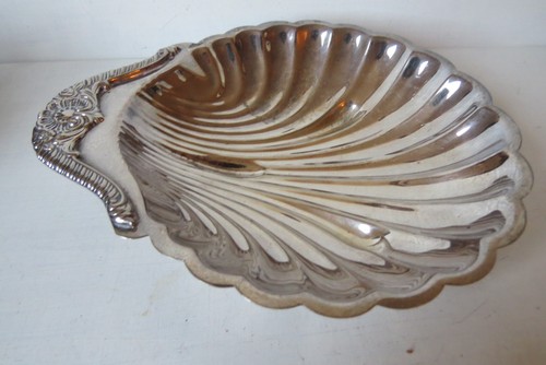 Vintage large silver plated - large,