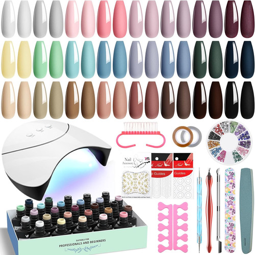 Gel nail kit - 24,