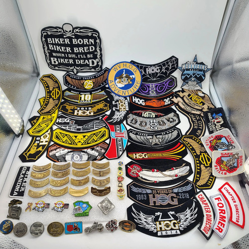 Large lot harley - large, hog