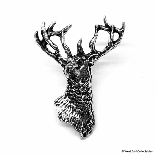 Proud stag head pewter - proud,