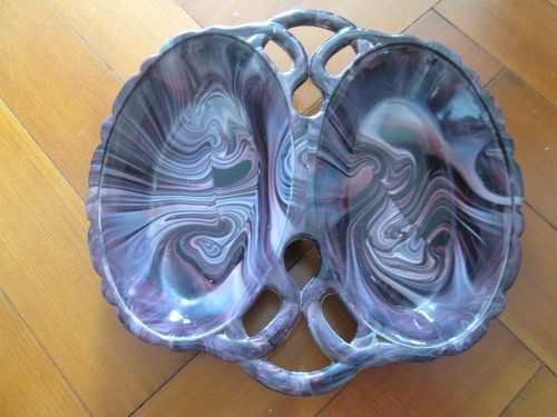 Victorian slag glass sweet - victorian,