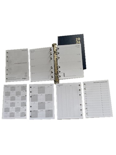Diary inserts 2026 - a6,
