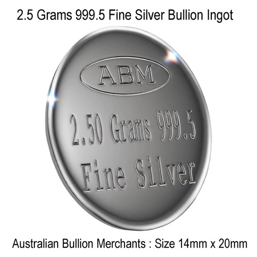 Silver grams 999 5 - silver, 2.5