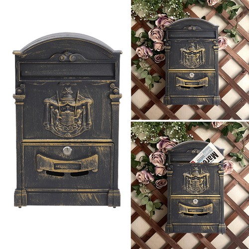Vintage rustic letter box - letter,