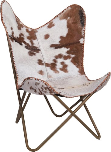 Butterfly lounge chair cowhide - lounge,