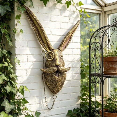 Rabbit wall hanging ornament - rabbit,