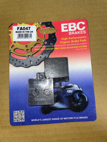 Fa047 ebc brake pads fit - ebc,
