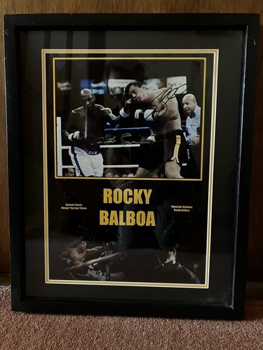Double signed rocky balboa - double,