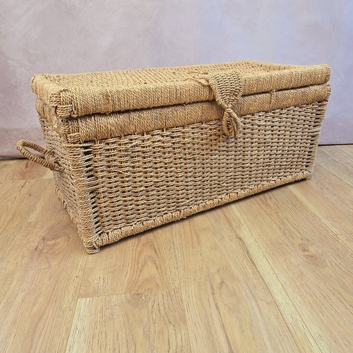 Large woven seagrass string - woven,