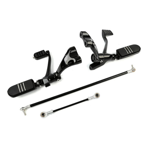 Black forward controls kit - controls,