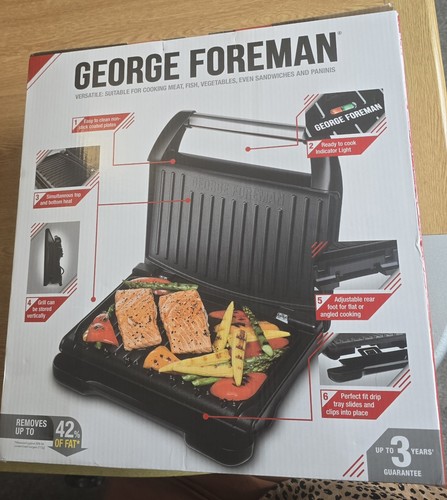 George foreman medium steel - foreman,
