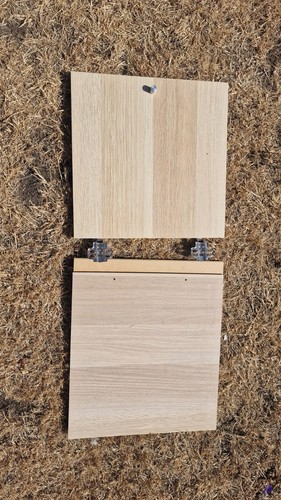 Light oak ikea kallax cupboard - light,