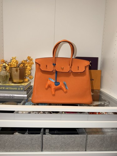 Hermès birkin orange togo - orange,