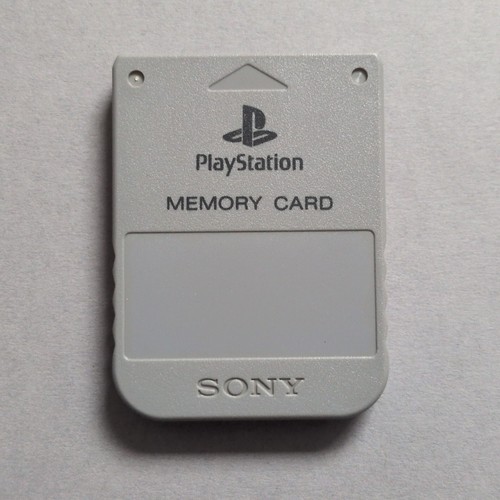 Ps1 memory card grey - memory, official