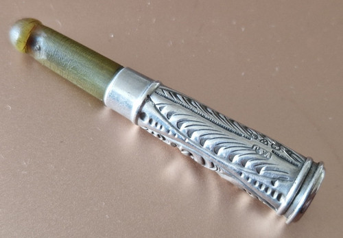 Antique embossed silver - embossed,