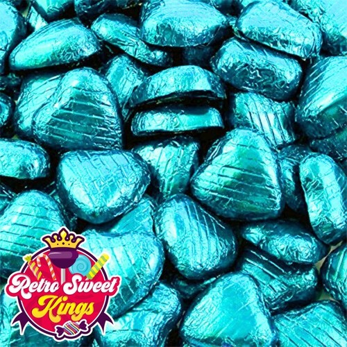 Foiled hearts milk chocolate - foiled,