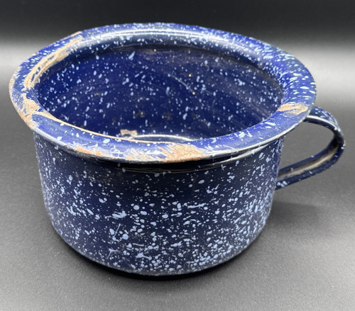 Vintage navy blue white - navy,