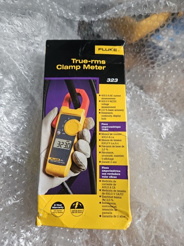 Fluke 323 clamp - clamp, rms