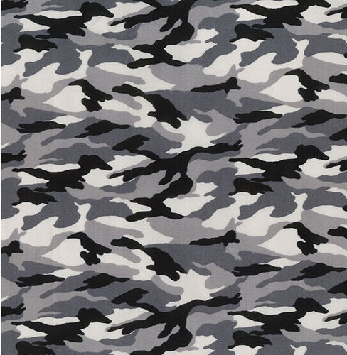 Cotton fabric grey - fabric,