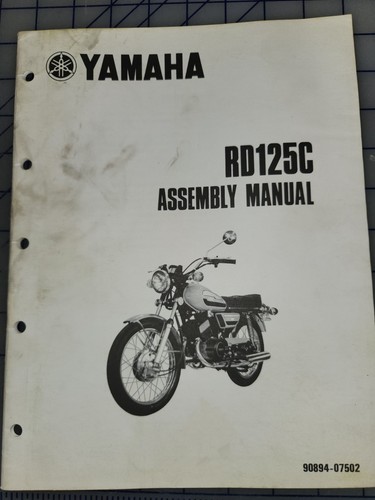 Yamaha motorcycle rd125c - yamaha,
