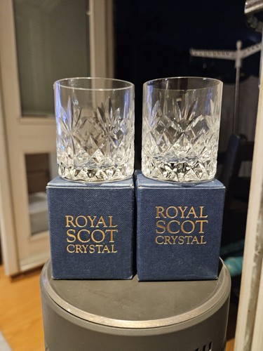 Royal scot crystal glasses set - glasses,