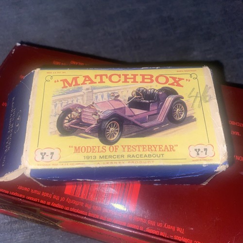 Matchbox 1913 mercer - matchbox,