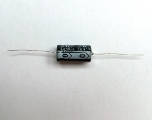 8uf 450v axial capacitor - capacitor, valve