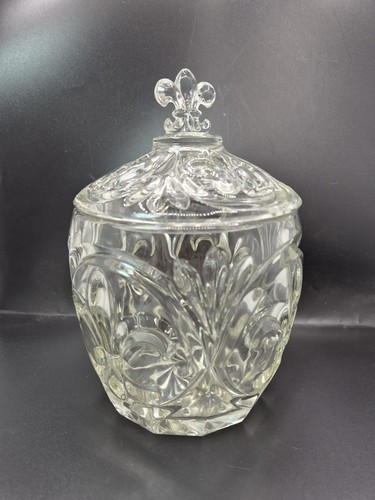 Vintage pressed glass lidded - vintage,