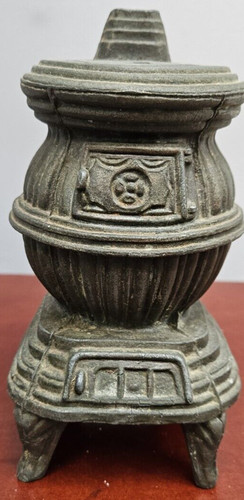 Vintage brass pot - brass,