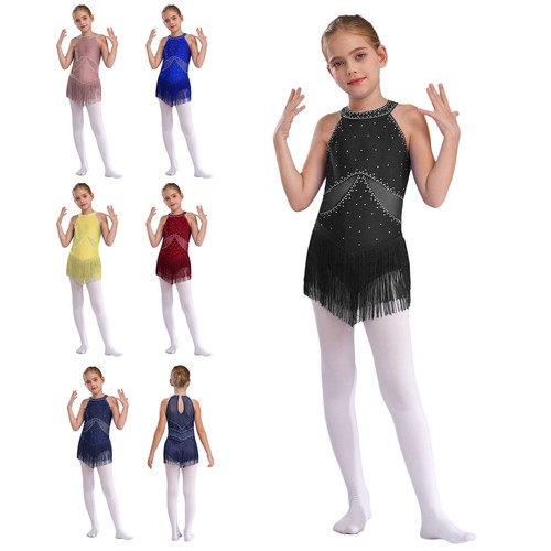 Kids girls tassel latin - uk,
