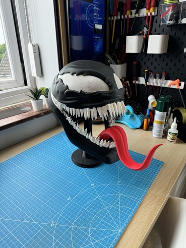 Venom helmet mask printed - helmet, 3d