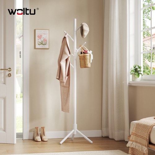 Wooden coat stand rack - wooden,