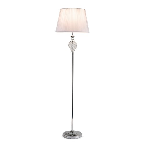 Floor lamp hannah chrome - floor,