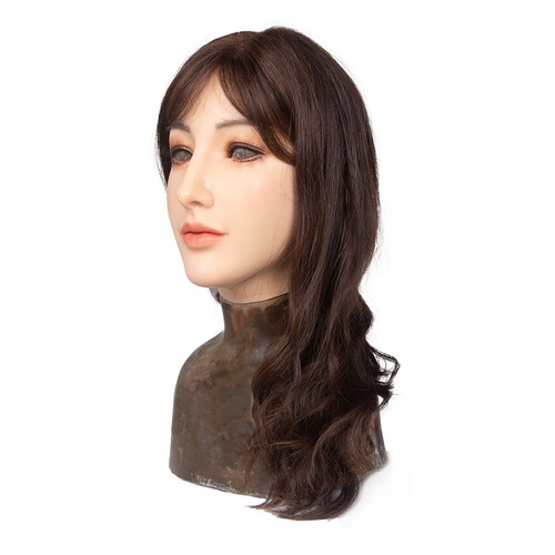 Silicone female face mask - face,