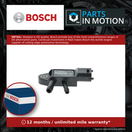 Exhaust pressure sensor - pressure,