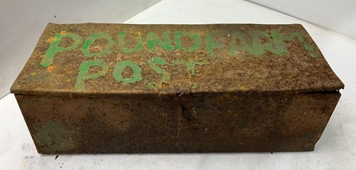 Fordson metal tool box - tool, box,