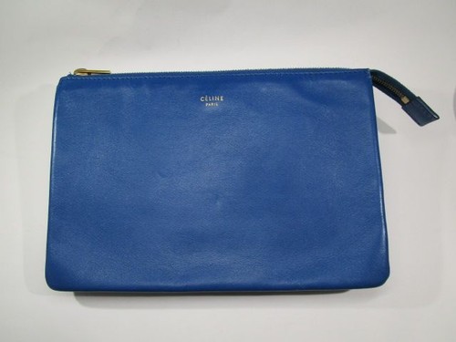 Celine trio pouch blue - trio,