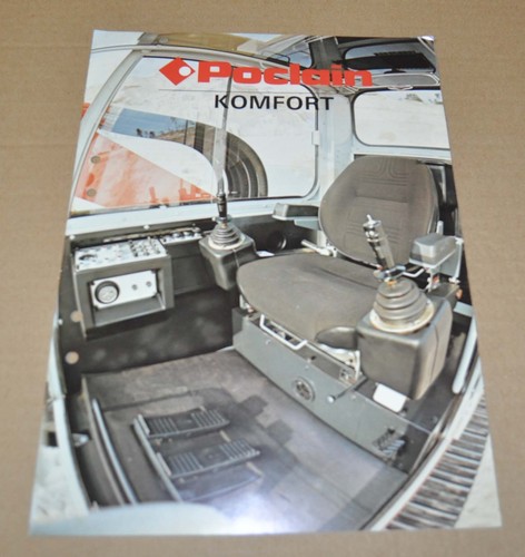 Poclain komfort volvo - komfort, bm