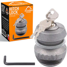 Universal Hitch-lock Trailer Anti-Theft Hitch Coupling Tow Ball Security Lock
