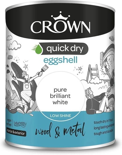 Crown quick dry eggshell - dry,