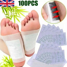 100x Detox Foot Patches Pads